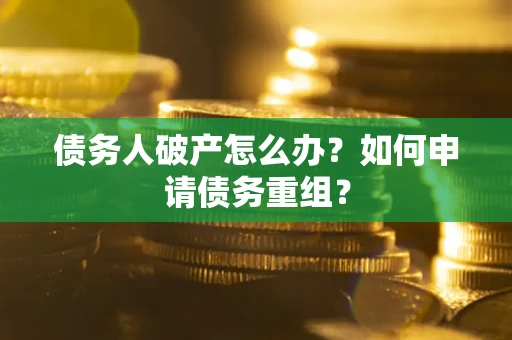 北京债务人破产怎么办？如何申请债务重组？