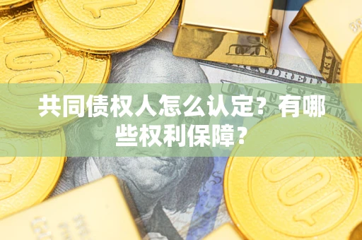北京共同债权人怎么认定？有哪些权利保障？