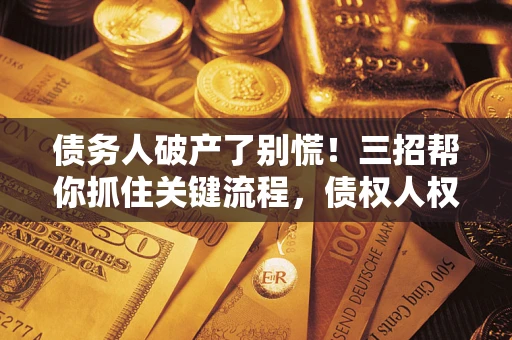 北京债务人破产了别慌！三招帮你抓住关键流程，债权人权益不再缩水