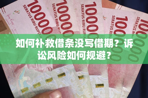 北京如何补救借条没写借期？诉讼风险如何规避？