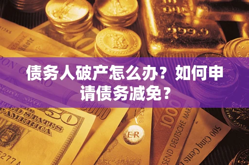 北京债务人破产怎么办？如何申请债务减免？