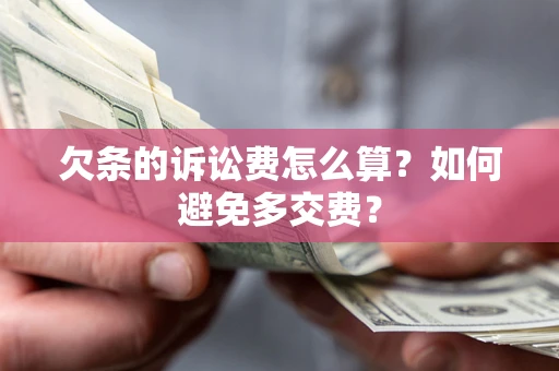 北京欠条的诉讼费怎么算？如何避免多交费？