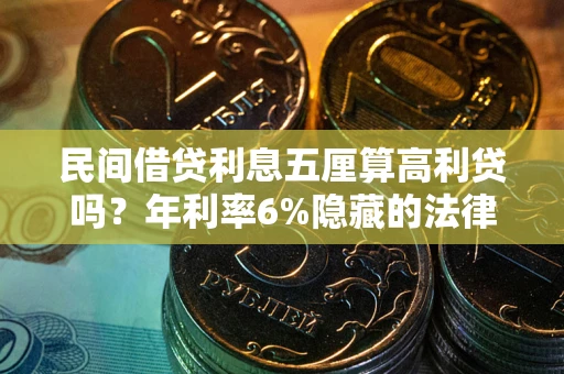 北京民间借贷利息五厘算高利贷吗？年利率6%隐藏的法律风险全解析