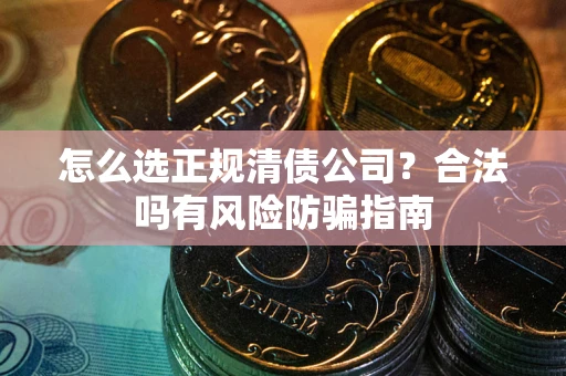 北京怎么选正规清债公司？合法吗有风险防骗指南